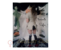 VEN HOY LUNES A VER LINDAS DAMAS CON UNO BELLOS TRAJES DE HALLOWEEN