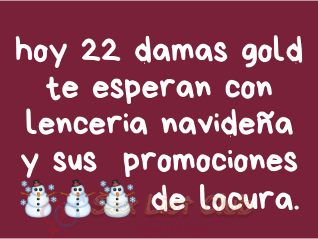 VEN HOY TE ESTAMOS ESPERANDO CON NUESTROS TRAJES NAVIDEÑOS