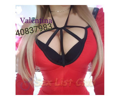 VALENTINA UNA RUBIA SENSUAL POSEO UN CUERPO DIVINO VEN A COMPROVARLO 4083-7983