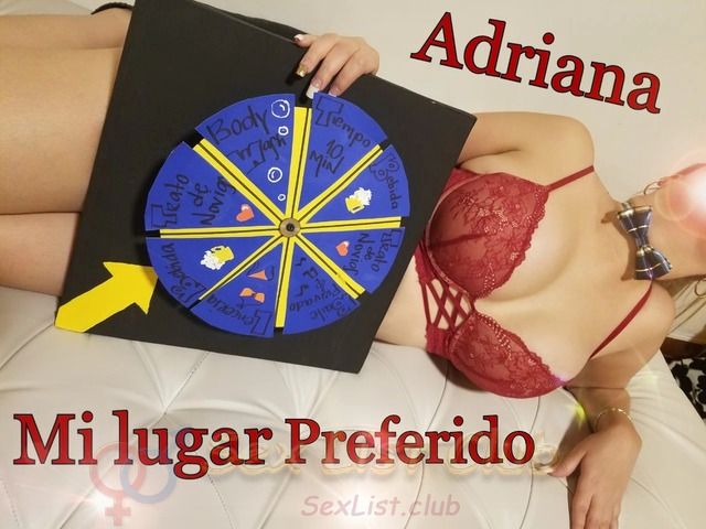 ATREVETE A JUGAR CONMIGO  SOY ADRIANA UNA BELLEZA DE SCORT