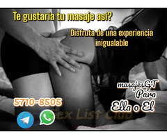 Masajes profesionales eroticos y relajantes para Damas